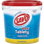 Savo Maxi chlorové tablety pro celosezonní údržbu bazénu, 4,6 kg
