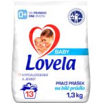 Lovela na bílé prací prášek pro miminka, 13 praní, 1,3 kg