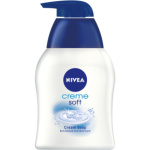 Nivea Creme Soft krémové tekuté mýdlo s dávkovačem, 250 ml