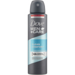 Dove Men Care Clean comfort antiperspirant, deosprej 150 ml