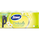 Zewa Deluxe Camomile Comfort 3vrstvé papírové kapesníky, 10× 10 ks