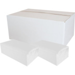 Papírové ručníky ZZ do zásobovače, 1vrstvé, extra bílé, 4000 ks, 910507