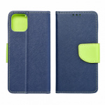 Pouzdro Telone Fancy Book case for XIAOMI Redmi NOTE 11 / 11S navy / lime 106957