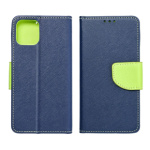 FANCY Book case for XIAOMI Redmi 9A navy/lime 435750