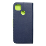 FANCY Book case for XIAOMI Redmi 9C navy/lime 435753