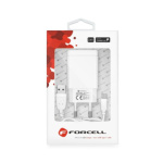 Travel Charger Forcell with USB socket type-C - 2,4A 18W with Quick Charge 3.0 function white 440180