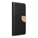 Fancy Book case for SAMSUNG A13 4G black / gold 449394