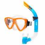 Spokey HASBRO JOURNAL Sada brýle+šnorchl, zn. NERF, modro-oranžová, K927275