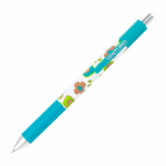 EASY VENTURIO Kuličkové pero, modrá semi-gelová náplň, 0,7 mm, 1ks v balení, zelená, S926438