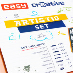 Easy Kreativní výtvarná sada 174 ks, S926512