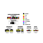 Zdroj 1stCOOL ATX 550W WHITE STORM 550, APFC, 85+, ECP-550A-12-85