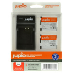 Set Jupio 2x NB-11L 680 mAh + USB Nabíječka, CCA1005