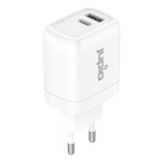 Adaptér Jupio Dual USB GaN Charger 30W - zásuvka/USB + USB-C, UDC0030