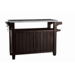 Grilovací stolek Keter UNITY XL 207L hnědý, 230409