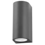 Svítidlo Nova Luce NERO R WALL GREY 2 nástěnné, IP 54, GU10, 710022