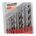 Sada vrtáků Kreator KRT012501 SET 9 ks , KRT012501