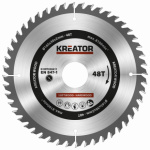 Pilový kotouč Kreator KRT020411 na dřevo 165mm, 48T , KRT020411
