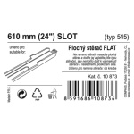 Stěrač FLAT BULK (SLOT) 24"/610mm, 10873