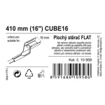 Stěrač FLAT BULK (CUBE16) 16"/410mm, 10958