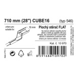 Stěrač FLAT BULK (CUBE16) 28"/710mm, 10970