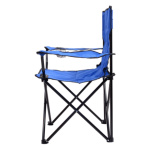 Židle kempingová skládací BARI modrá, 13448