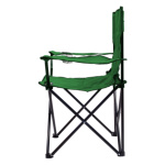 Židle kempingová skládací BARI zelená, 13449