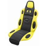 Potah sedadla RACE černo-žlutý, 31653