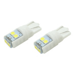 Žárovka 6LED 3030  12V  T10  bílá  2ks, 33776