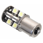 Žárovka 19 SMD LED 12V Ba15S s rezistorem CAN-BUS ready bílá, Ba15s, 33806