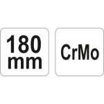 Kleště samosvorné 180 mm, YT-2450