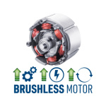 pila ocaska jednoruční aku, BRUSHLESS, 20V Li-ion, 2Ah 402454