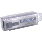 adaptér rázový 1/2" čtyřhran na hroty 1/4", Quick-Lock, CrMoV 4790002