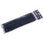 pásky stahovací na kabely černé, 280x3,6mm, 100ks, nylon PA66 8856158