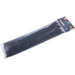pásky stahovací na kabely černé, 380x7,6mm, 50ks, nylon PA66 8856170