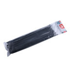 pásky stahovací na kabely EXTRA, černé, 370x7,6mm, 50ks, nylon PA66 8856238