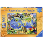 RAVENSBURGER Puzzle Svět divokých zvířat XXL 300 dílků 110205