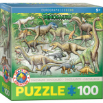 EUROGRAPHICS Puzzle Dinosauři 100 dílků 111932