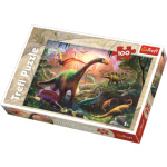 TREFL Puzzle Svět dinosaurů 100 dílků 113441