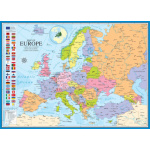 EUROGRAPHICS Puzzle Mapa Evropy 1000 dílků 115432