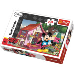 TREFL Puzzle Mickey a Minnie na zahradě 60 dílků 116074