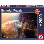 SCHMIDT Puzzle Den a noc 2000 dílků 117248