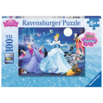 RAVENSBURGER Třpytivé puzzle Popelka XXL 100 dílků 117267