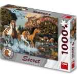 DINO Puzzle Secret Collection: Koně 1000 dílků 117290