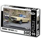 RETRO-AUTA Puzzle č. 18 Škoda 120 GLS (1982) 500 dílků 117440