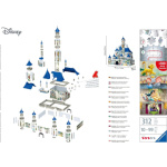 RAVENSBURGER 3D puzzle Zámek Disney 312 dílků 117706