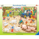 RAVENSBURGER Puzzle Na velkém statku 40 dílků 119261