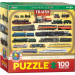 EUROGRAPHICS Puzzle Vlaky 100 dílků 120225