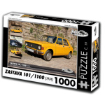 RETRO-AUTA Puzzle č. 19 Zastava 101,1100 (1974) 1000 dílků 120426