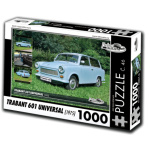 RETRO-AUTA Puzzle č. 46 Trabant 601 Universal (1975) 1000 dílků 120475