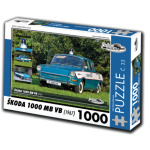 RETRO-AUTA Puzzle č. 33 Škoda 1000 MB VB (1967) 1000 dílků 120487